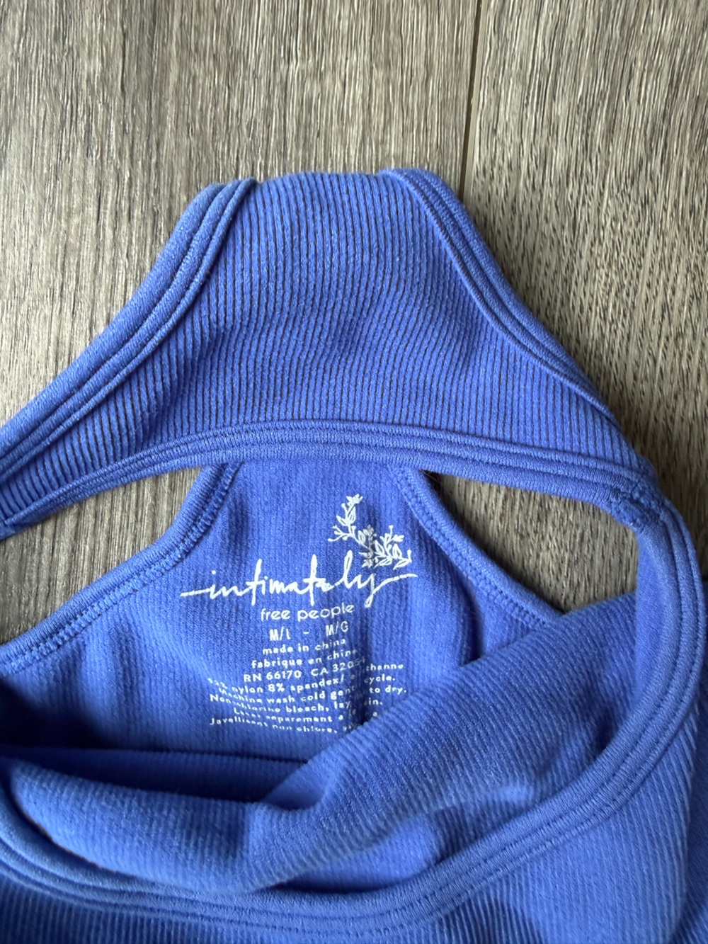 Intimately Free People Ribbed Racerback Tank - Picture 2 of 2